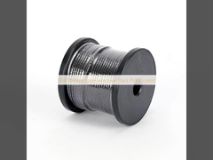 طناب فولادی ضد زنگ 304 با روکش PVC مشکی