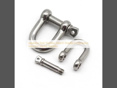 طریقه ی ژاپنی فولاد ضد زنگ D زنجیر ساختمانی زنجیر دریایی صنعتی